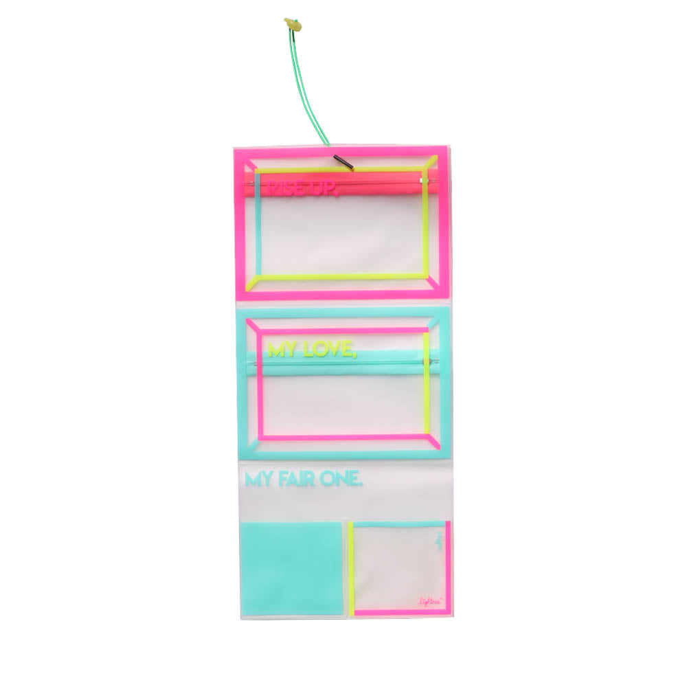 TRAVEL POUCH - COLORFUL LINING
