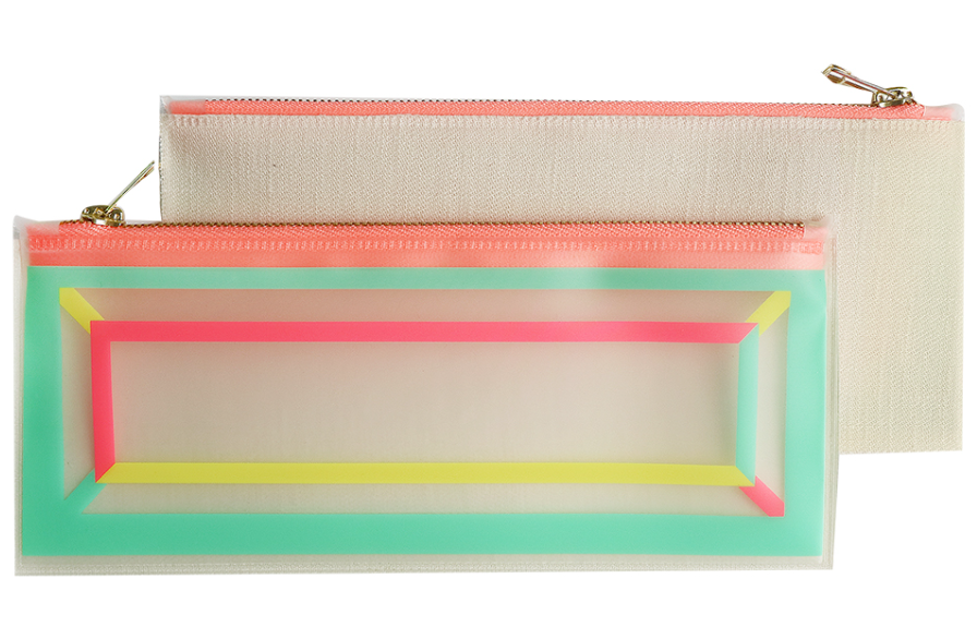 POCHETTE DOUBLURE COLORÉE - M