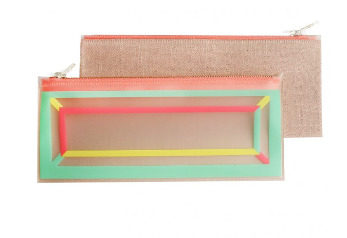 POCHETTE DOUBLURE COLORÉE - M