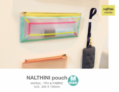 POUCH  COLORFUL LINING - M