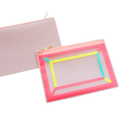 POUCH COLORFUL LINING - S