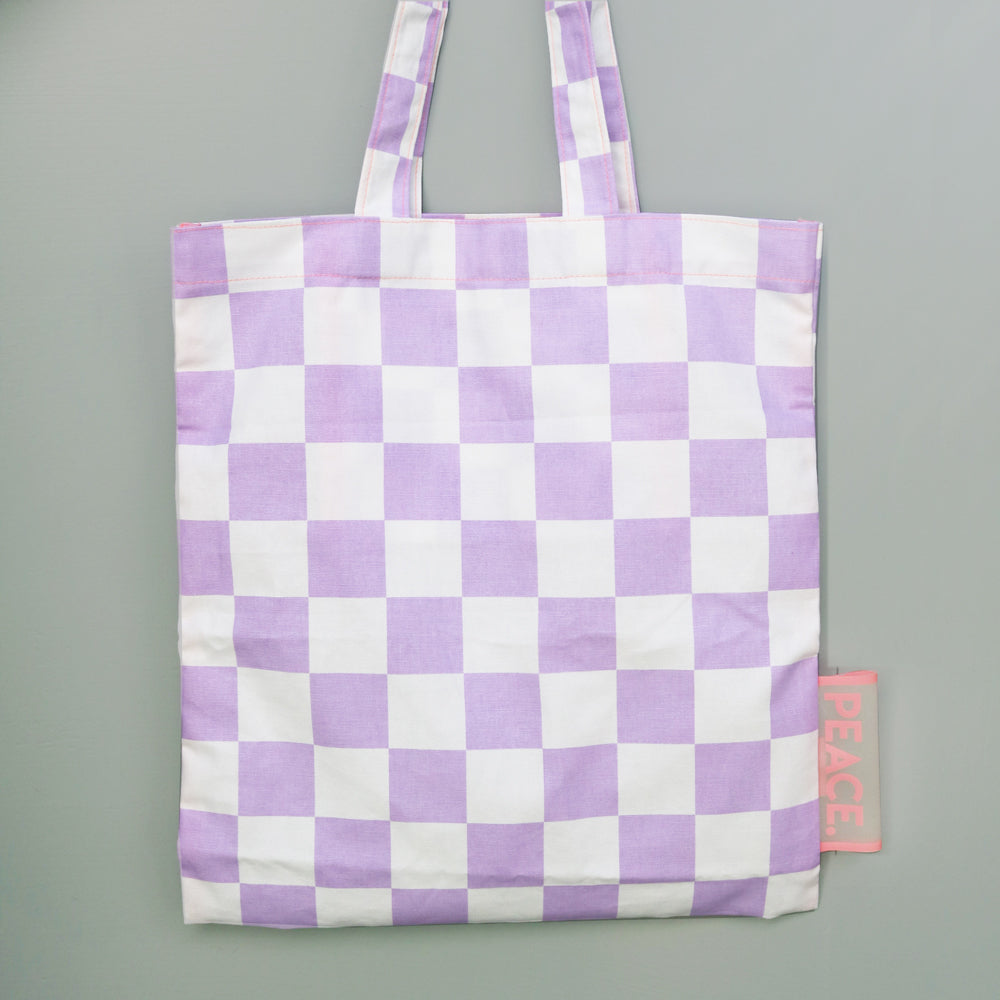 ECO BAG purple square